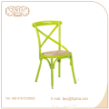 X Back Chair, Bistro-Lederstühle, Crossback Chair